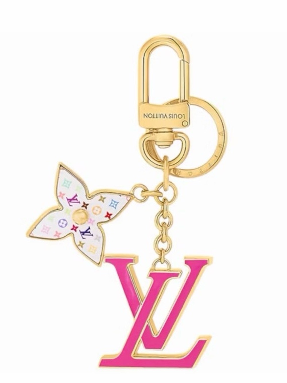 LOUIS VUITTON MURAKAMI KEY CHAIN BRAND NEW IN BOX WITH DUST BAG & STICKERS ON!